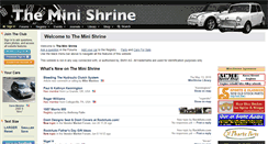 Desktop Screenshot of minishrine.com