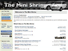 Tablet Screenshot of minishrine.com